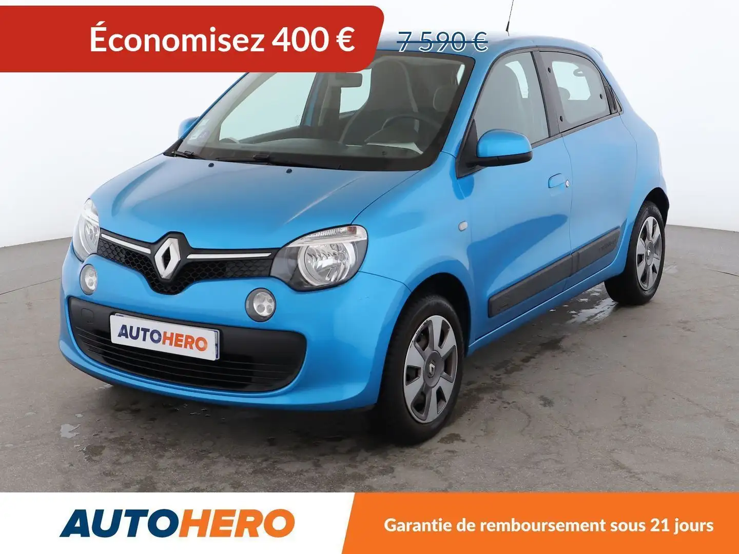 Renault Twingo 1.0 SCe Zen Bleu - 1
