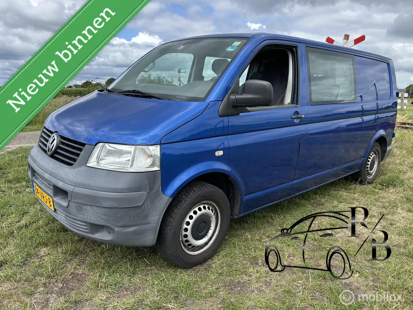 Volkswagen T5 Transporter 2.5 TDI 340 Budgetline DC AIRCO CRUISE Blauw - 1