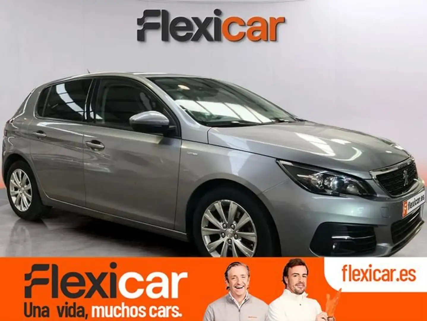 Peugeot 308 1.2 PureTech S&S Active Pack 130 Gris - 1