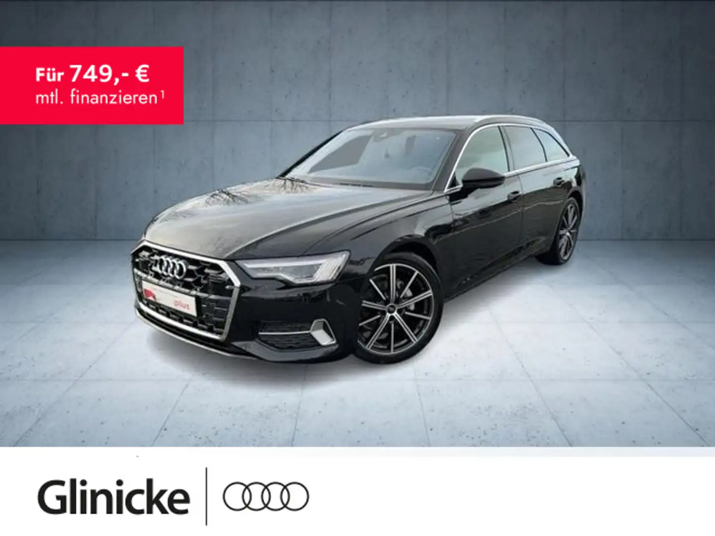 Audi A6 advanced 40 TDI qu StHz/AHK/Matrix/soun Schwarz - 1