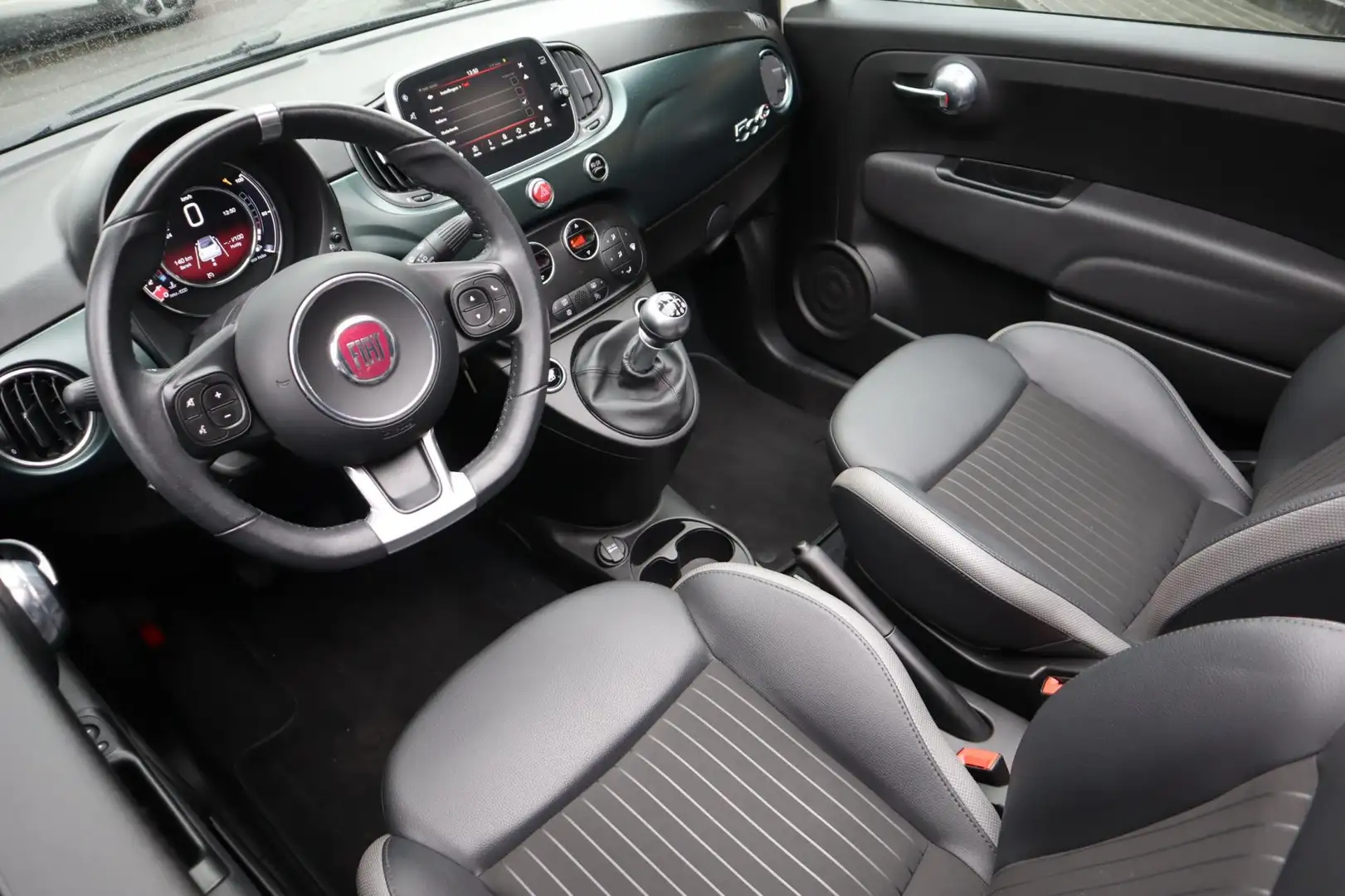 Fiat 500C 1.0 Hybrid Sport Cabrio / Virtual / Navi / Leder / Blanc - 2
