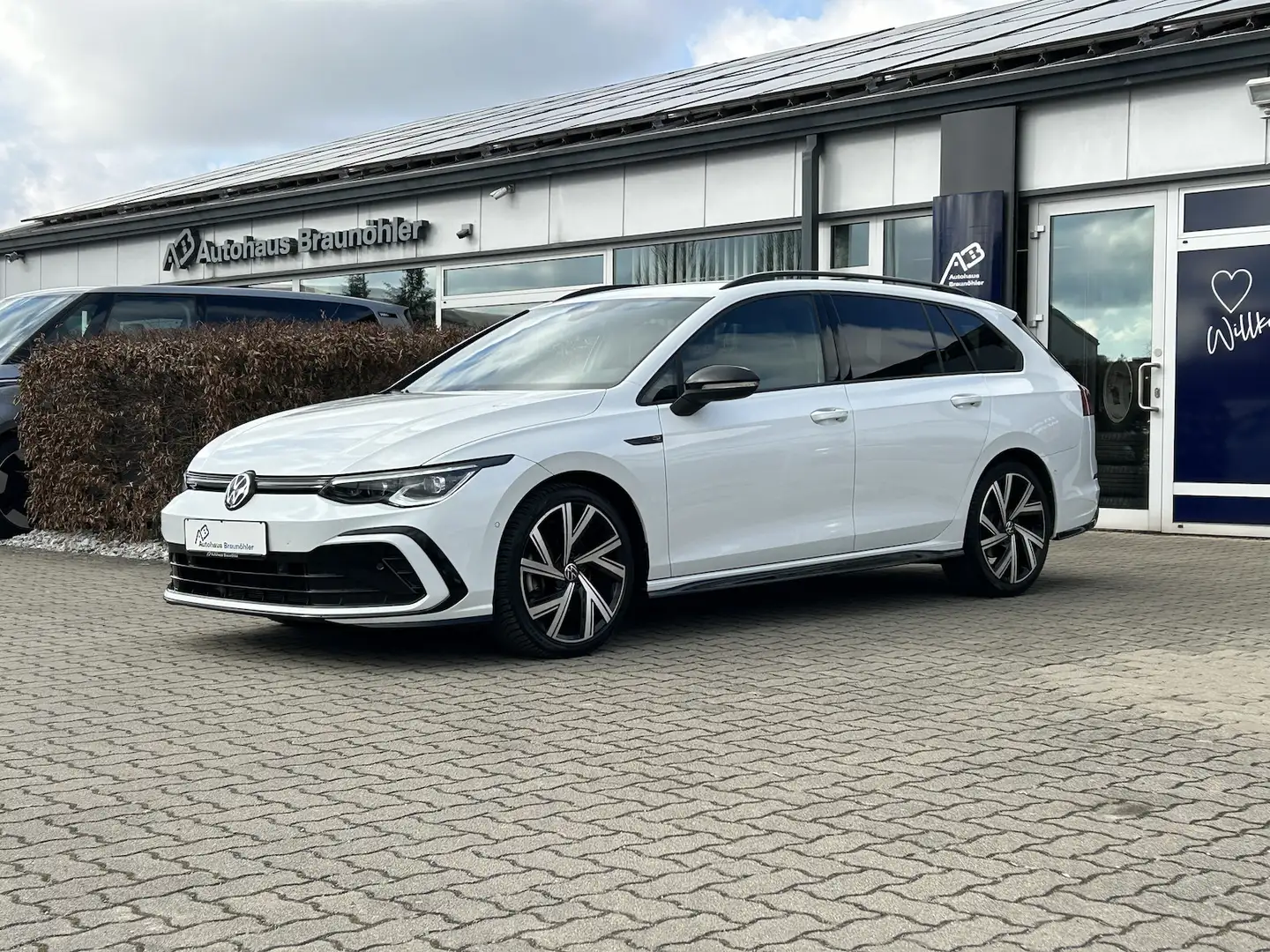 Volkswagen Golf Variant R-Line 2.0 TSI DSG*AHK*Standhzg*IQ*ACC* Blanc - 2