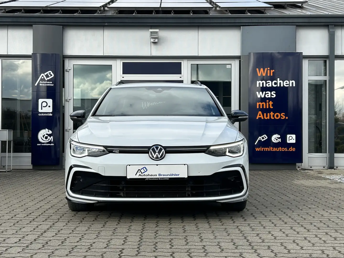 Volkswagen Golf Variant R-Line 2.0 TSI DSG*AHK*Standhzg*IQ*ACC* Blanc - 1