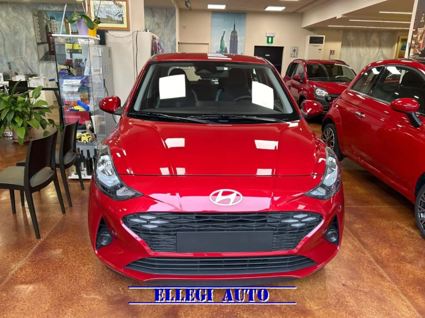 Hyundai i10 PROMO FINANZ.1.2 MPI Connectline KM 0 Rosso - 1