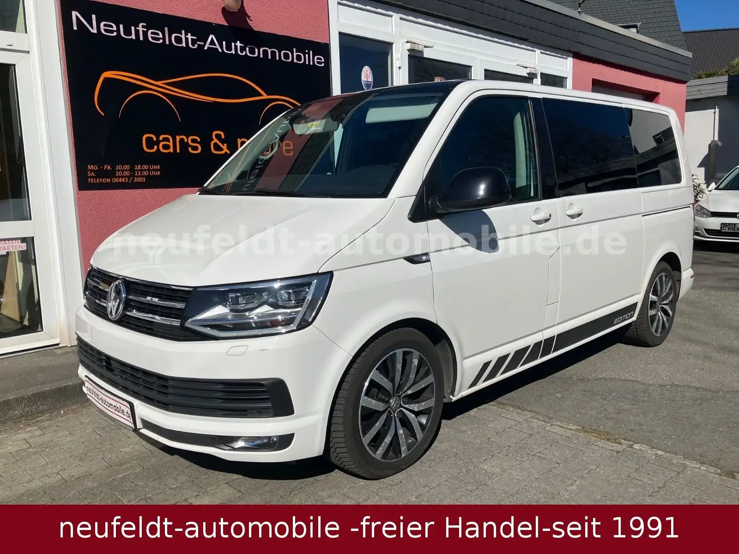 Volkswagen T6 Multivan EditionSport 4M ATM vonVW bei 110TKm Blanc - 1