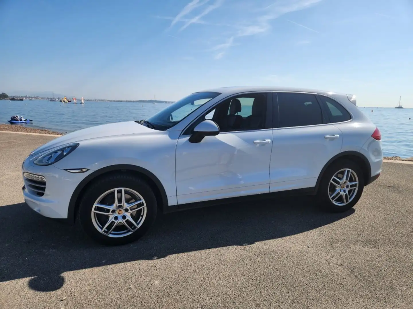 Porsche Cayenne II 3.0 V6 D 245 PLATINIUM EDITION TIPTRONIC Blanc - 2
