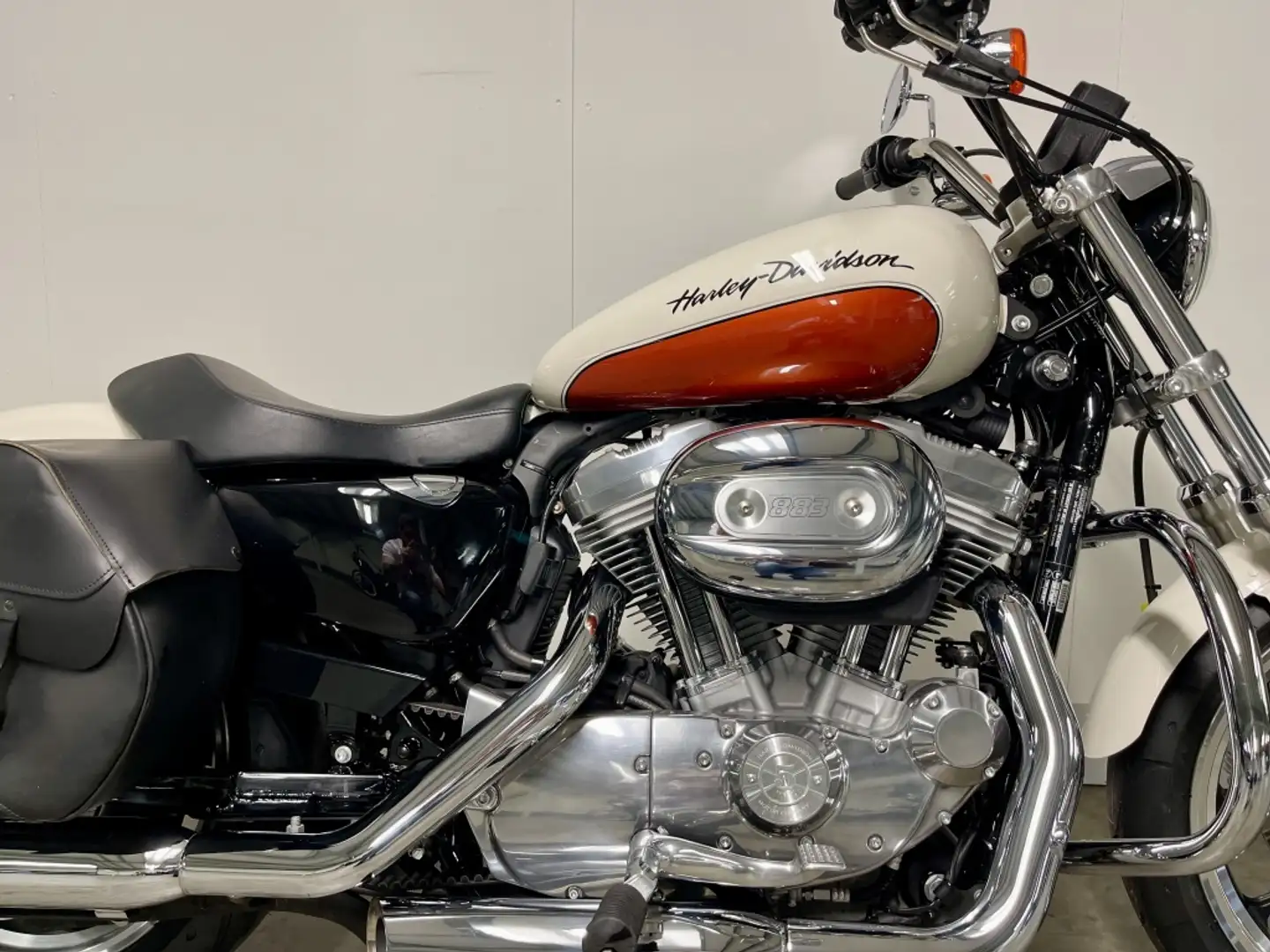 Harley-Davidson Sportster XL883L SUPER LOW Arancione - 2