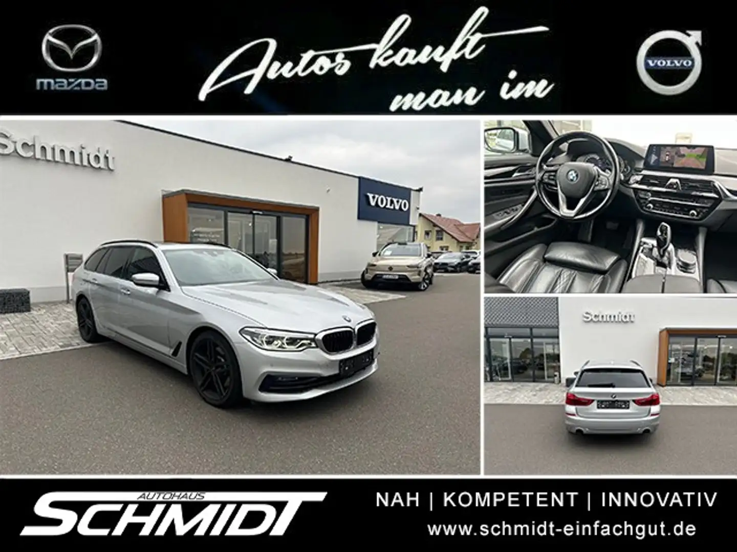 BMW Baureihe 5 Touring 530 d xDrive Sport Line Silber - 1