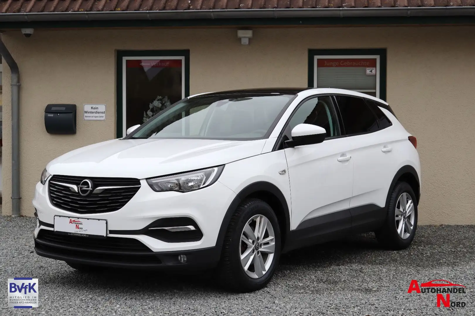 Opel Grandland X 1,5D Kamera/Lenkradh./Panoramadach Weiß - 1