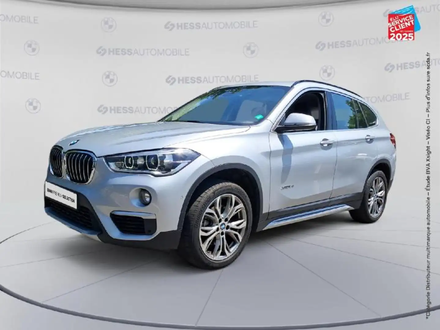 BMW X1 sDrive18dA 150ch xLine Gris - 1