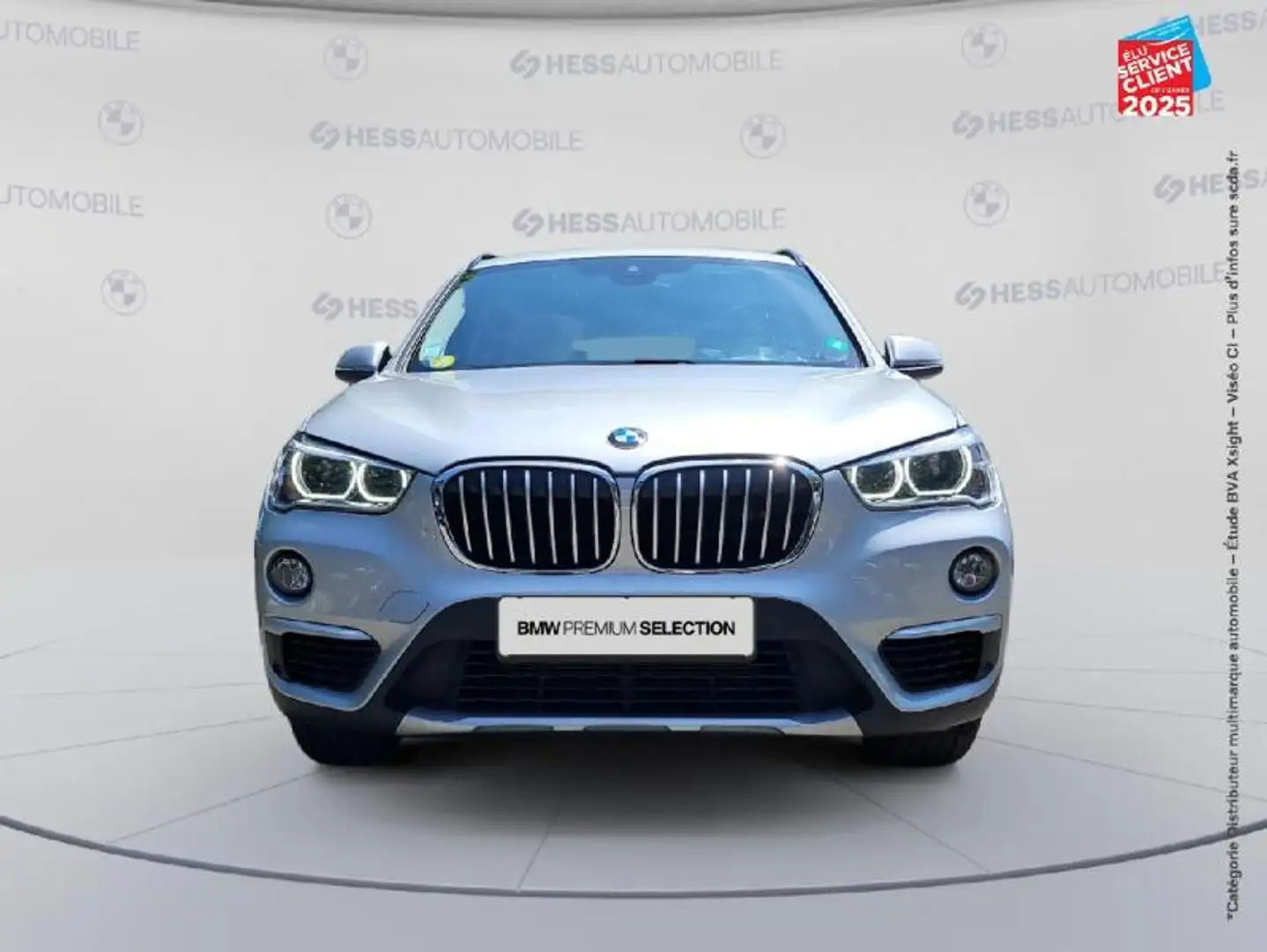 BMW X1 sDrive18dA 150ch xLine Gris - 2