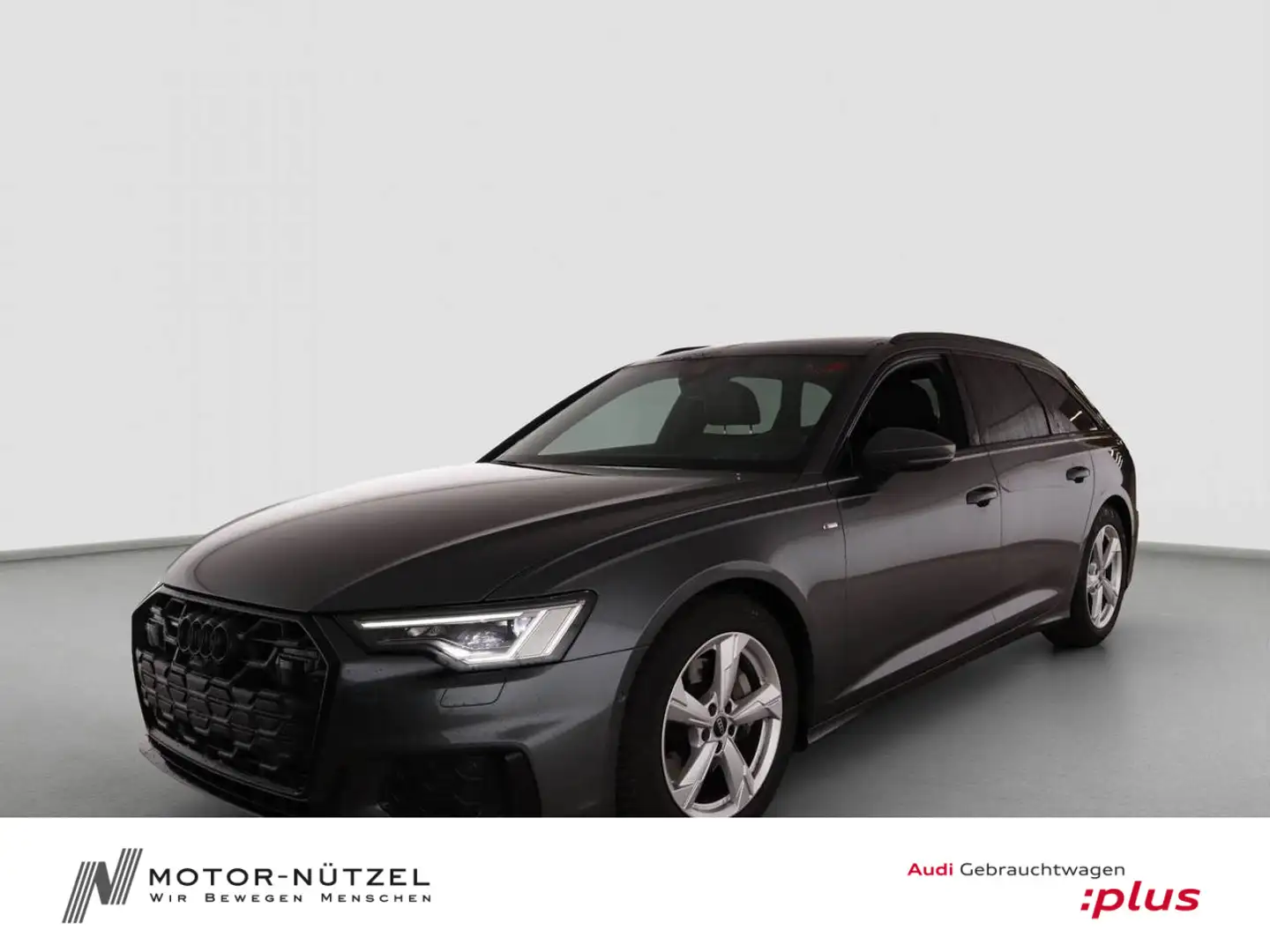 Audi A6 45 TDI QU S-LINE MATRIX+NAV+RFK+ACC+AHK Grau - 1