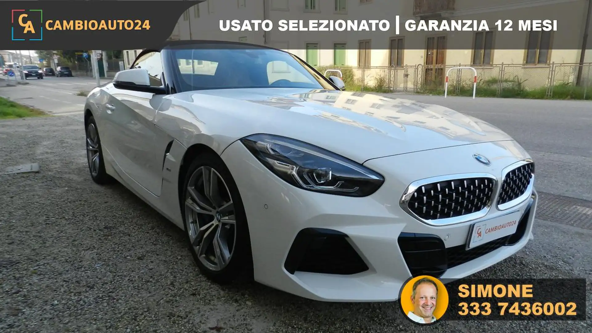 BMW Z4 sDrive30i Msport Weiß - 2