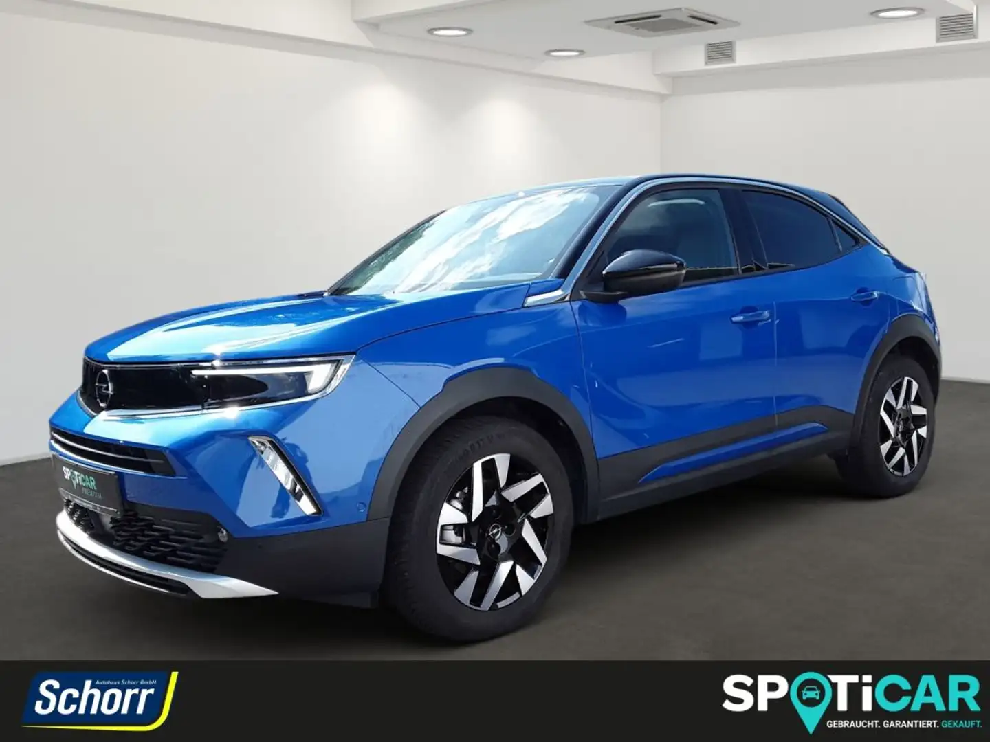 Opel Mokka-E Elegance Blau - 1