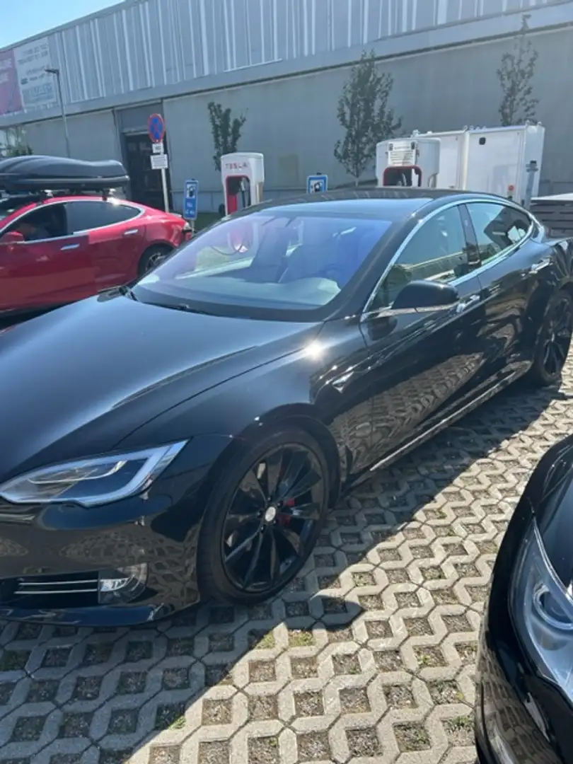 Tesla Model S Model S P100D 100kWh (mit Batterie) Schwarz - 1