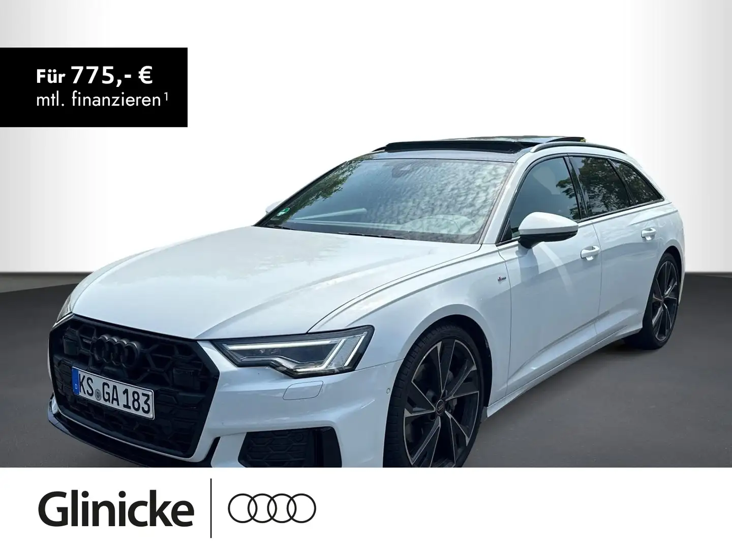 Audi A6 A6  Avant 45 3.0 TDI quattro S line AHK, PANO, L Weiß - 1
