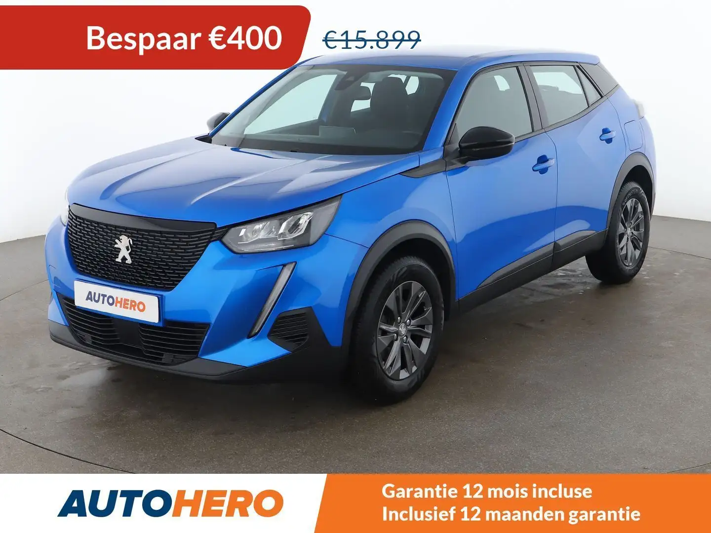Peugeot 2008 1.2 PureTech Active Pack Blau - 1