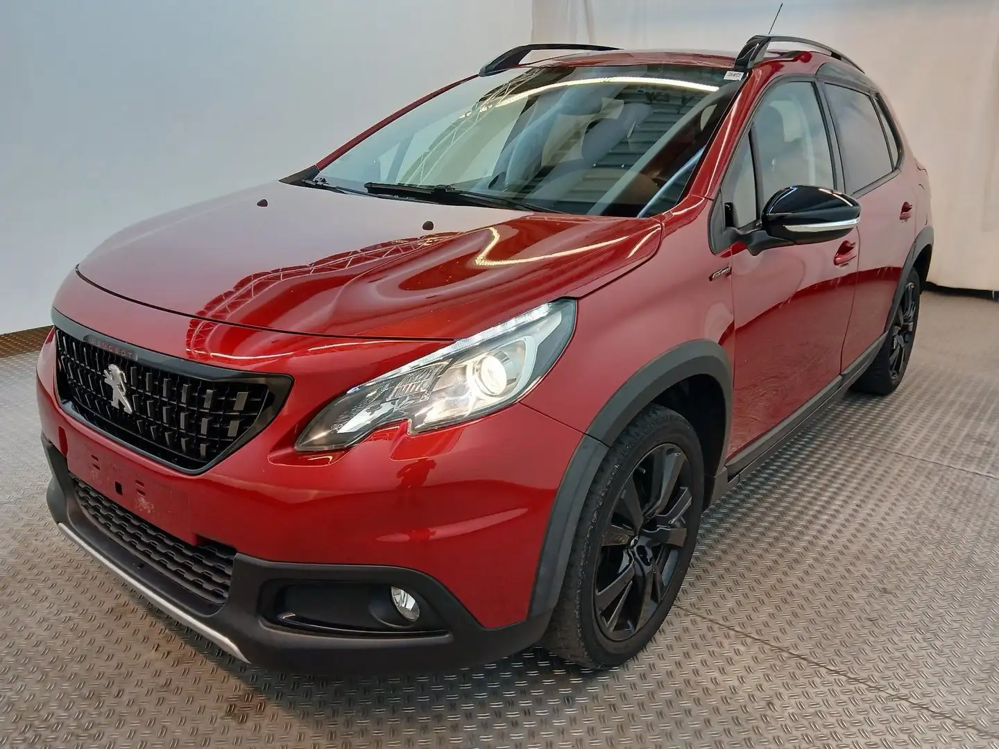 Peugeot 2008 Autom. Allure GT-Line*NAVI*KAMERA*T-LEDER*CarPlay* Rojo - 1