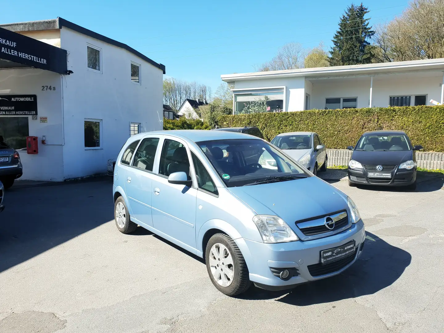 Opel Meriva 1.8 16V Easytronic Edition AUTOMATIK 1.HAND ORG.78 Blau - 2