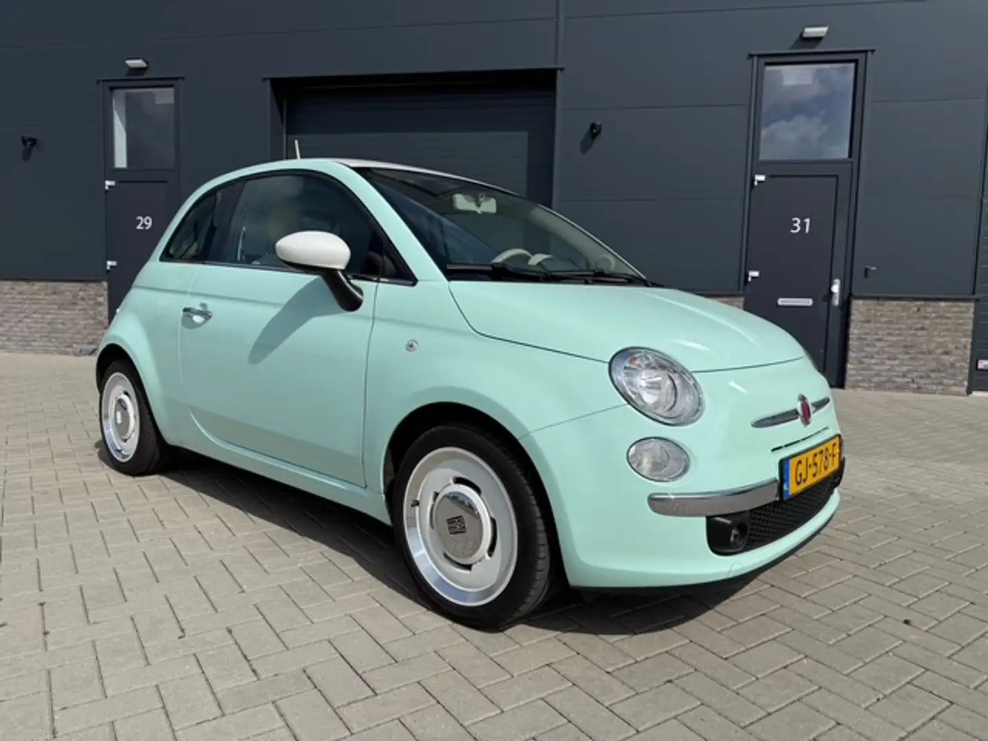 Fiat 500 0.9 TwinAir Turbo Vintage '57 Bruin Leer / 18.905 Verde - 2