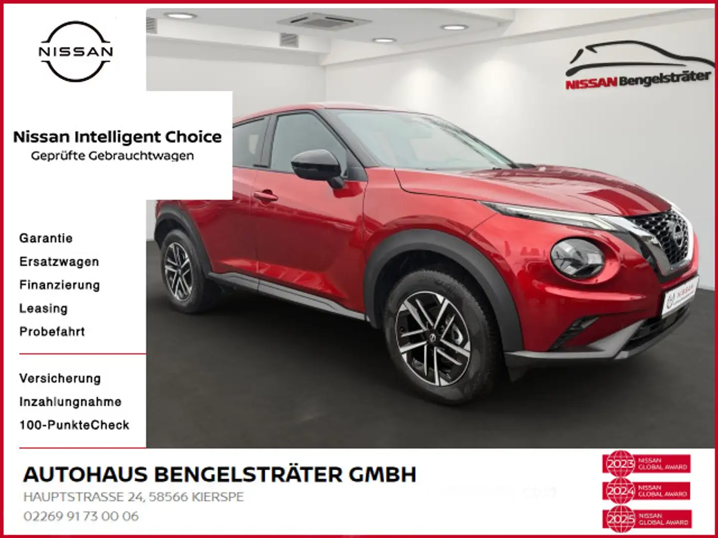 Nissan Juke 1.0 DIG-T N-Connecta Automatik Rot - 2