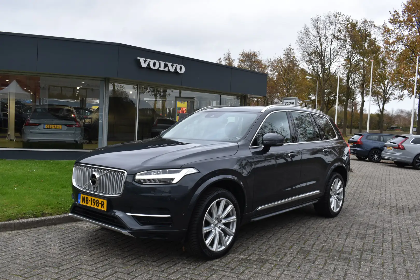 Volvo XC90 T8 AWD 408PK Plug-in Hybrid Inscription | HUD | Tr Gris - 1
