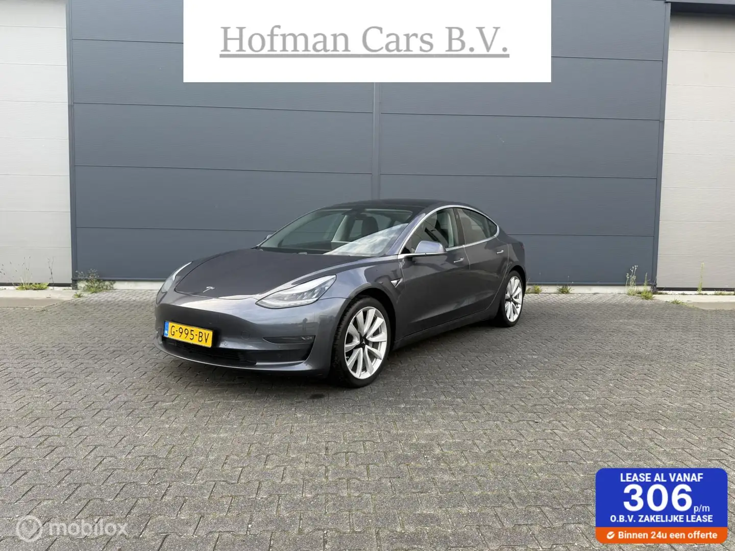 Tesla Model 3 Long Range Performance AWD 75 kWh TREKHAAK Marge Grigio - 1