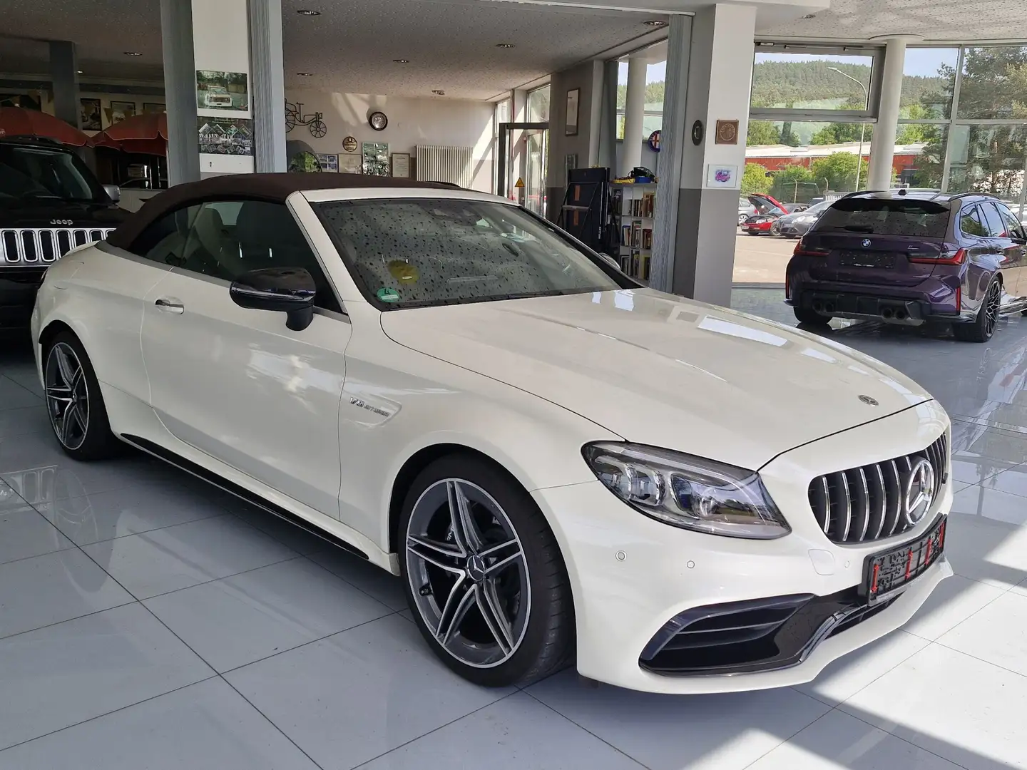 Mercedes-Benz C 63 AMG #CARBON#NIGHT#HUD#BURMESTER#AIRSCARF Weiß - 1