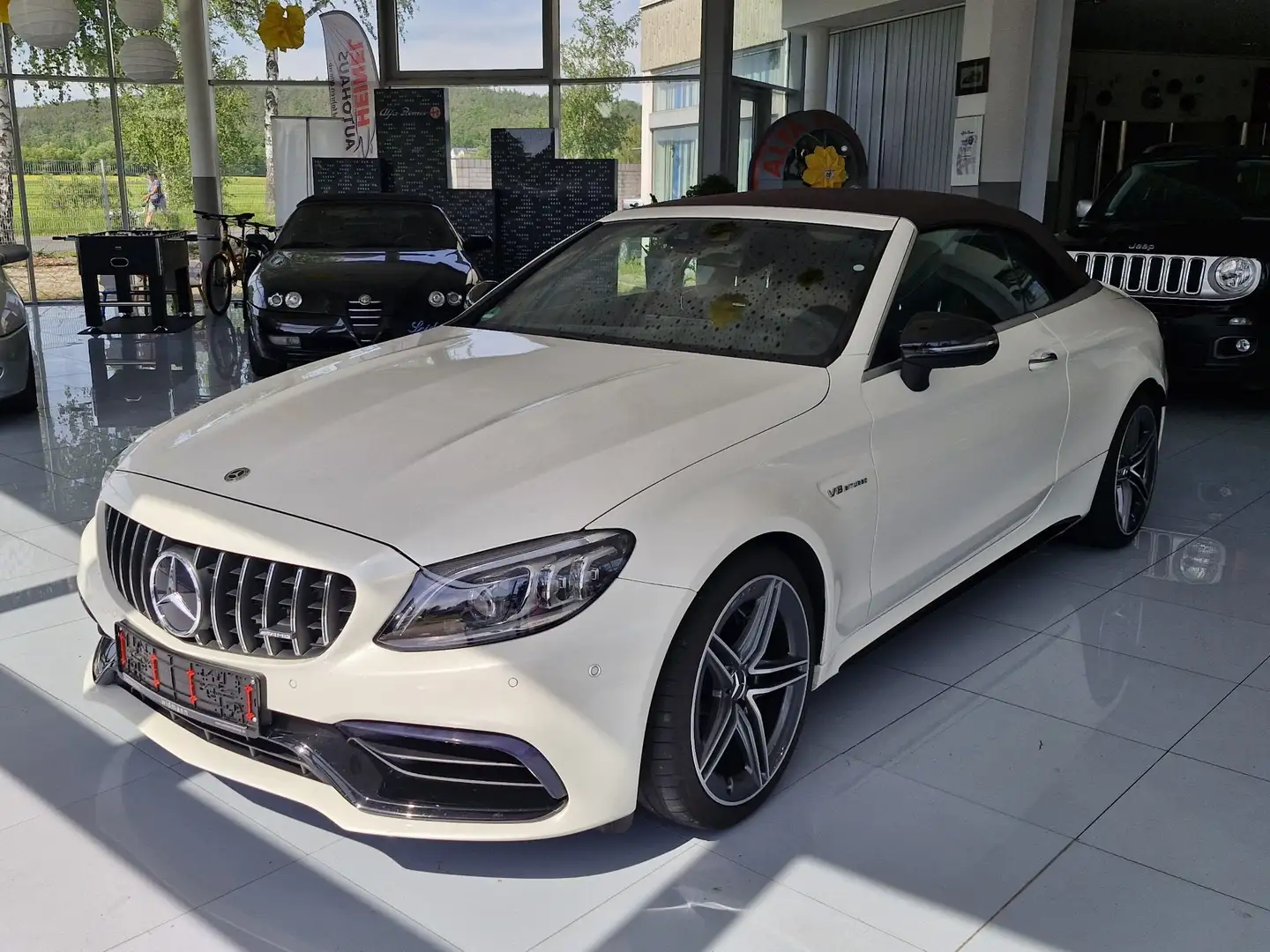 Mercedes-Benz C 63 AMG #CARBON#NIGHT#HUD#BURMESTER#AIRSCARF Weiß - 2