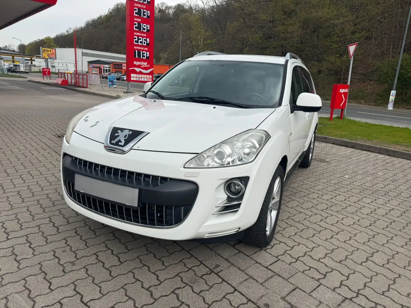 Peugeot 4007 4X4   7-Sitzer Blanco - 1