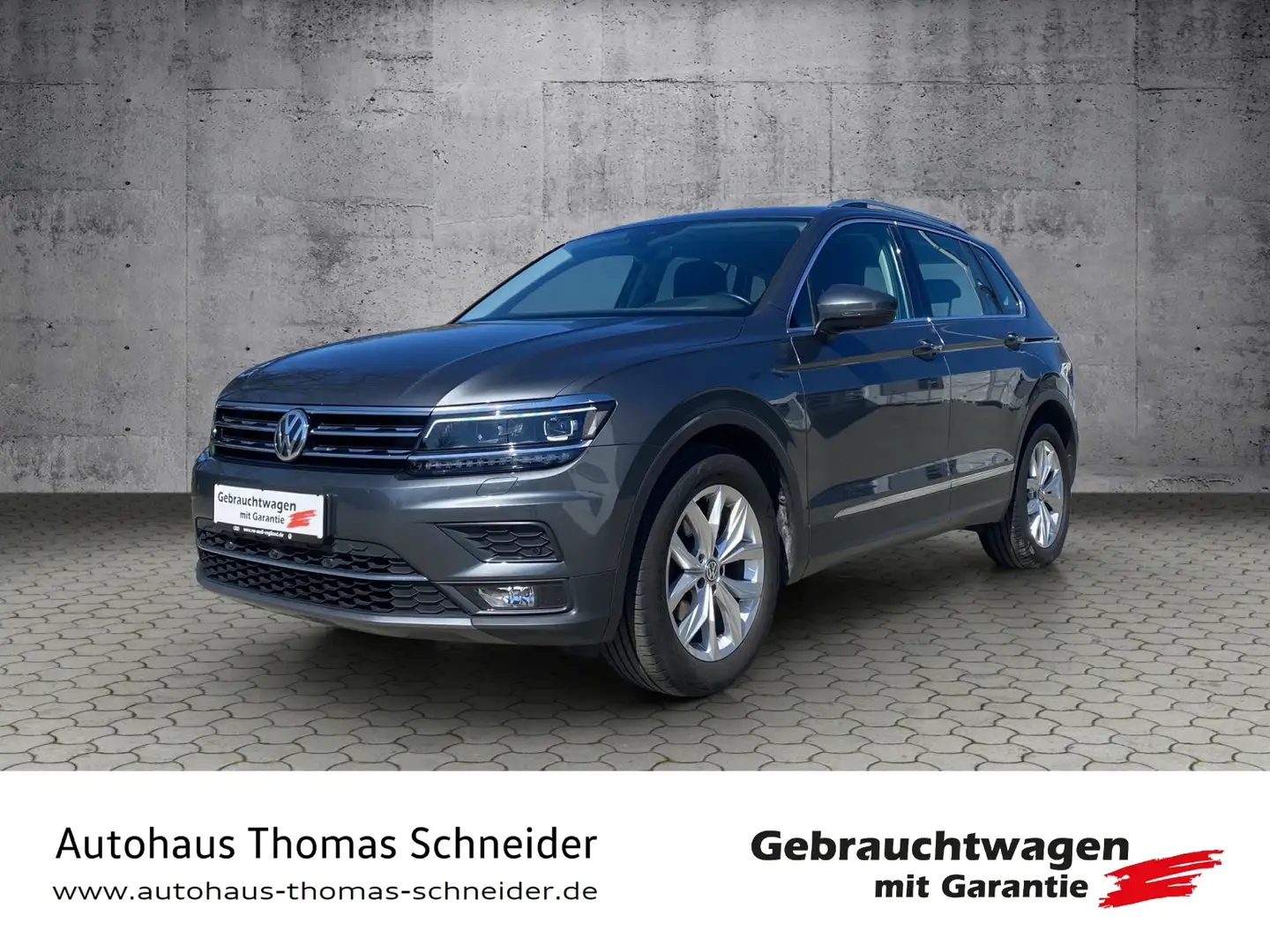 Volkswagen Tiguan Highline 2.0 TDI DSG BusinessPre./NAV/SHZ KLIMA L Gris - 1