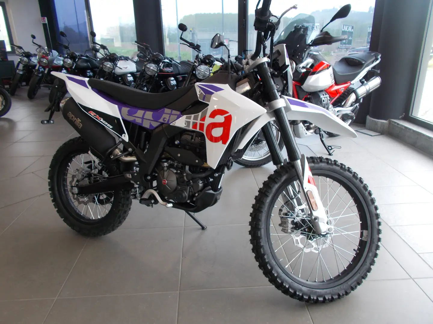 Aprilia RX 125 E5 + Blanco - 1