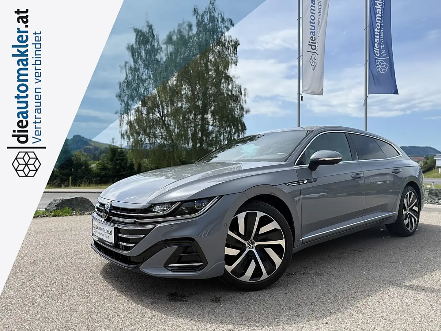 Volkswagen Arteon SB R-Line 2,0 TDI 4Motion DSG *AHK*IQLIGHT*STHZG* Grau - 1
