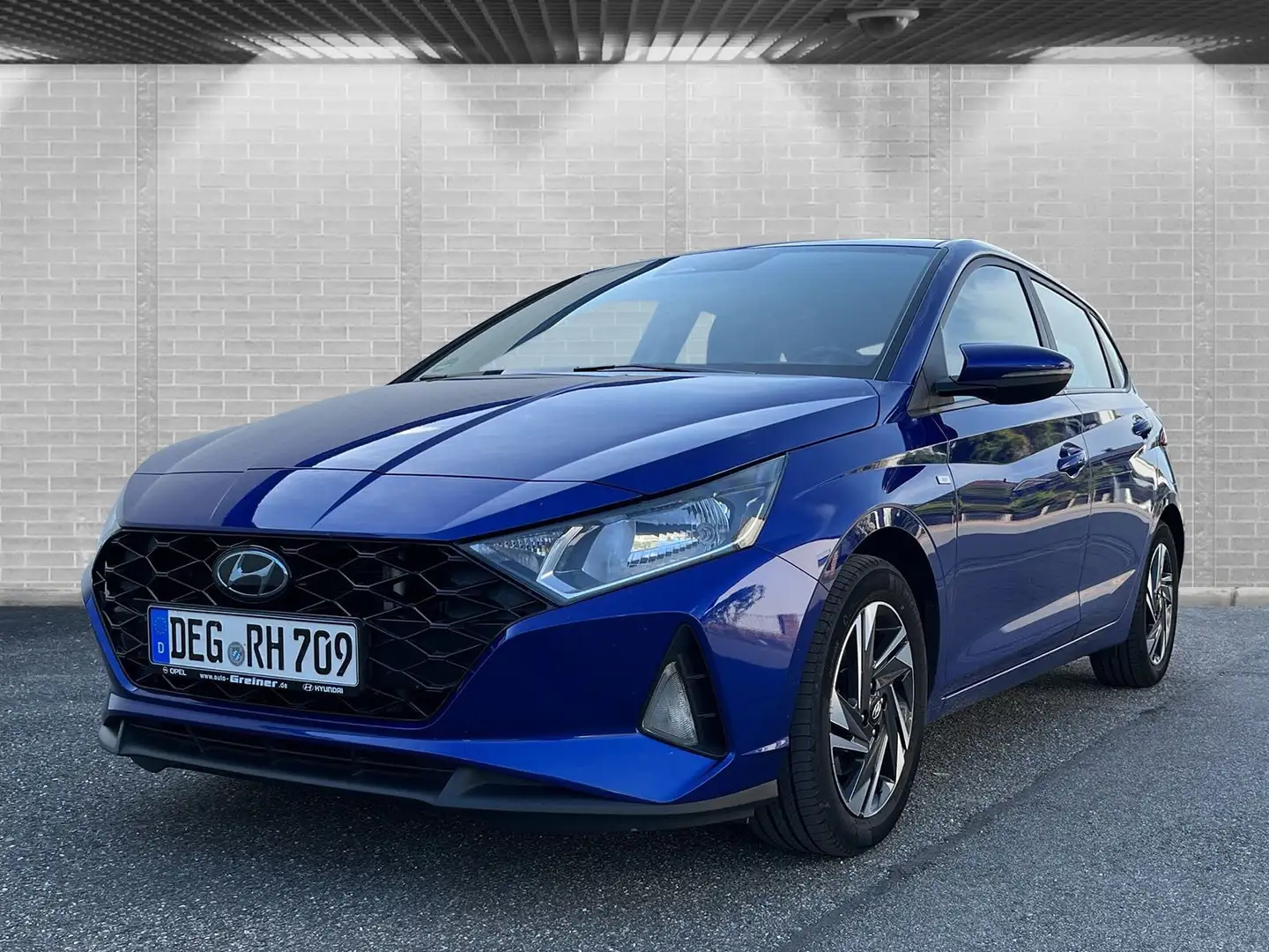 Hyundai i20 1.0 T-GDI Intro Edition SHZ|KLIMA|KAMERA|PDC Blau - 1
