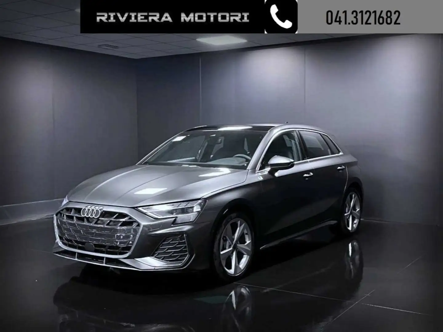 Audi A3 SPB 35 TDI S tronic S line edition Grigio - 1