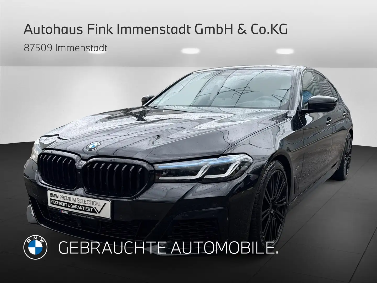 BMW 550 M550i xDrive A Lim. Sportpaket Head-Up HK HiFi Black - 1