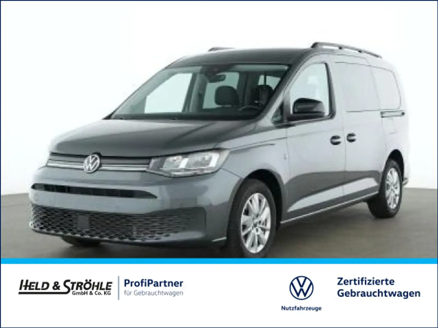 Volkswagen Caddy Life 2.0 TDI DSG NAV ACC DAB+ APP Grigio - 1