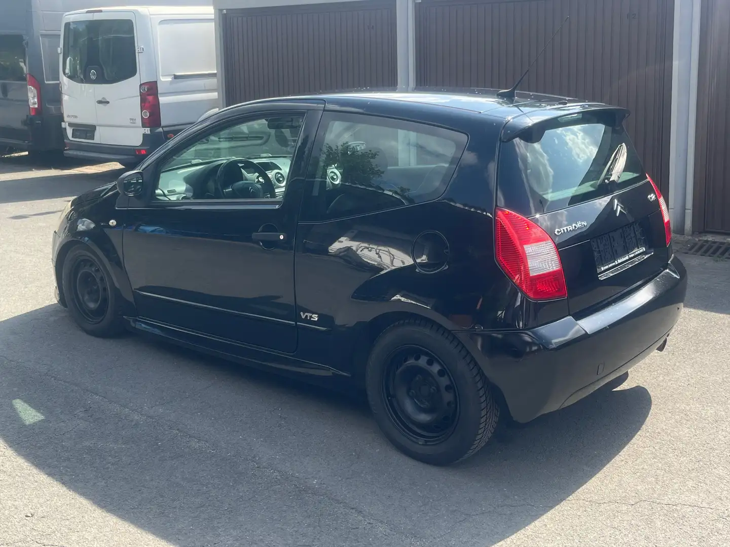 Citroen C2 VTS 1.6 16V KLIMA TEMPOMAT TEILLEDER TÜV Noir - 2