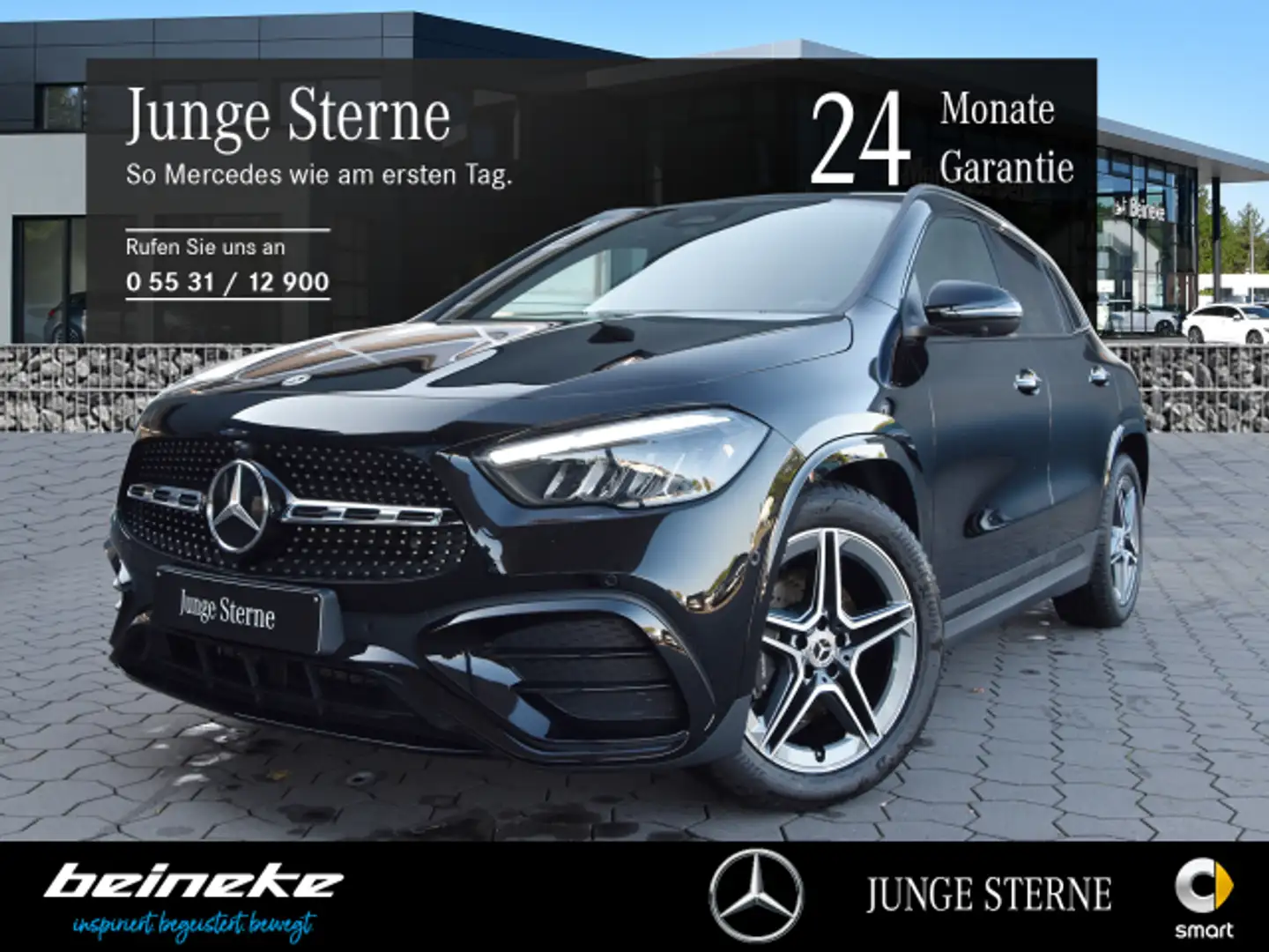 Mercedes-Benz GLA 200 GLA 200 AMG Night LED AHK PanoDach Distro. 360° Schwarz - 1