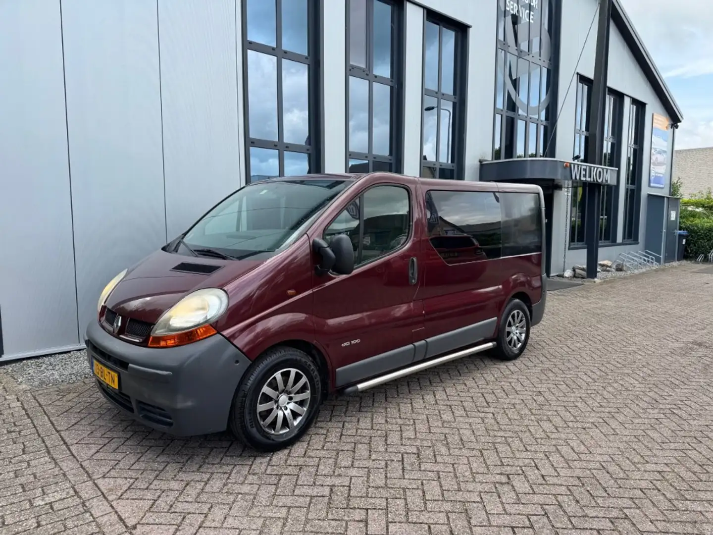 Renault Trafic DC 1.9 DCi 5-pers, Airco, Navi, Cruisecntrl, Trekh Paars - 1