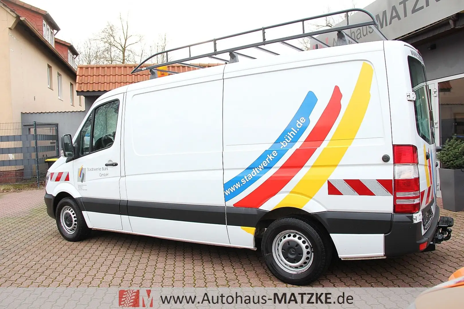Mercedes-Benz Sprinter 313 Automatik Werkstatt AHK Standheiz. Weiß - 2