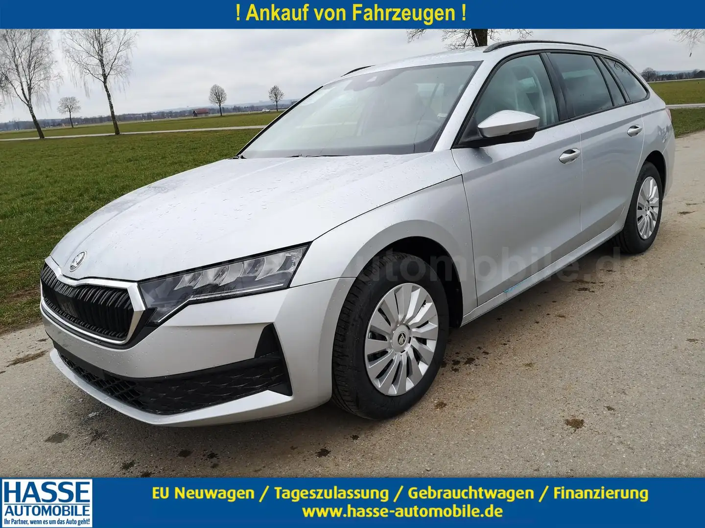 Skoda Octavia Combi Essence Kombi 1.5 TSI DSG AHK Sitzh LED G... Ezüst - 1