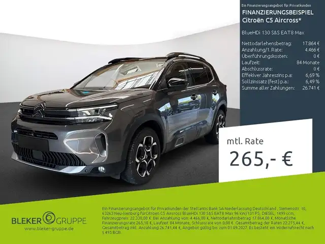 2024 Citroen C5 Aircross in Grey for sale