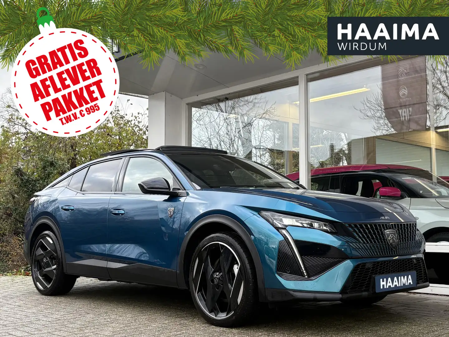 Peugeot 408 1.6 HYbrid GT 180 EAT8 | Schuif-/kanteldak | Full Azul - 1