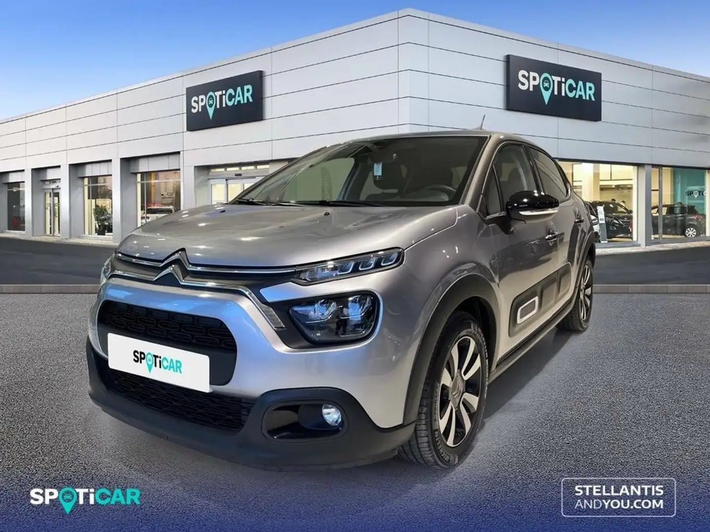 Citroen C3 PureTech 81KW (110CV) EAT6 Max Gris - 1