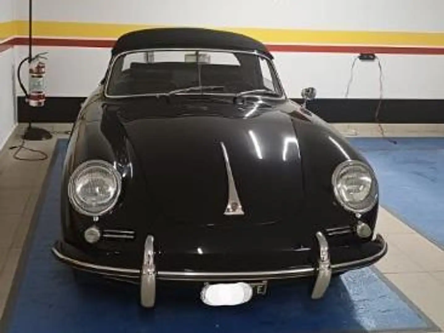 Porsche 356 cabrio Negro - 2
