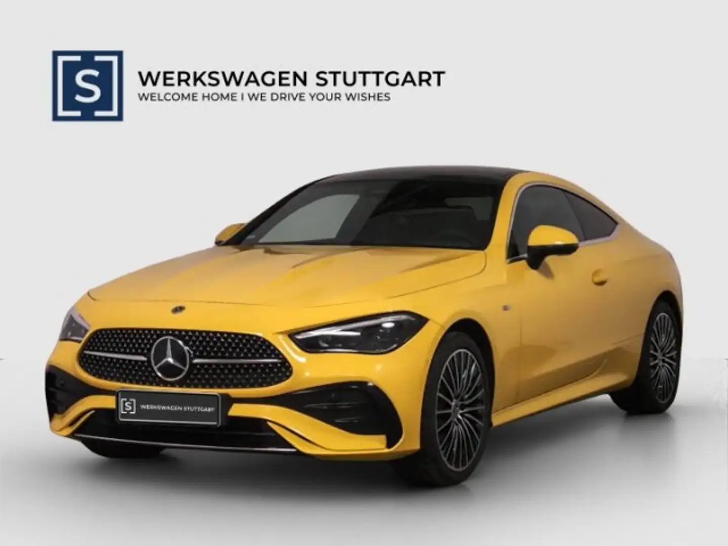 Mercedes-Benz CLE 300 CLE 300 e AMG 19" Pano LED Vorr.-Distronic Gelb - 1