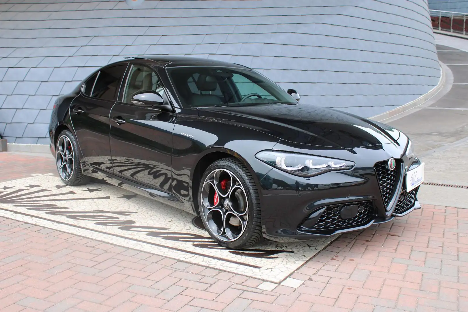 Alfa Romeo Giulia 2.0 Turbo 280cv Q4 Veloce TETTO Schwarz - 1