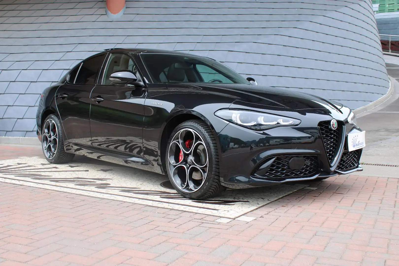 Alfa Romeo Giulia 2.0 Turbo 280cv Q4 Veloce TETTO Schwarz - 2