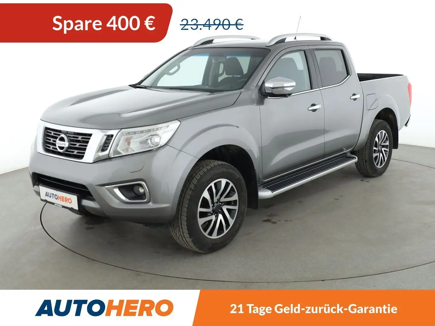 Nissan NP300 2.3 dCi N-Connecta Double Cab 4x4*NAVI*CAM* Szary - 1
